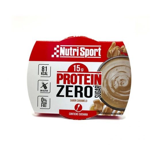 NutriSport Protein Zero Sugar Pudding Caramelo 135 g
