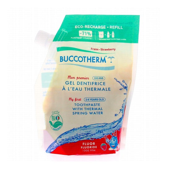 Buccotherm Mi 1 Er gel Dentífrico Bio Fresa Recargo 200 ml