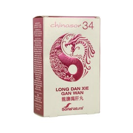 Soria Natural Chinasor 34 Long Dan Xie Gan Wan 30comp