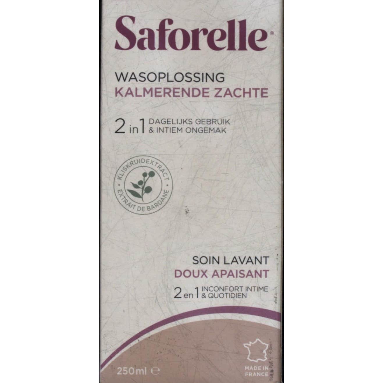 Saforelle Cuidado Limpiador Suave 500ml