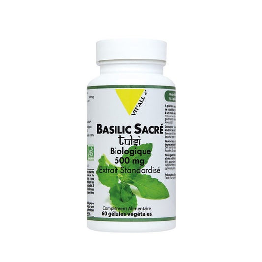 Vit'All+ Albahaca Sagrada Bio 500 mg 60 caps