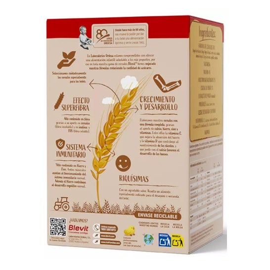 Blevit® Bibe 8 Cereales y Cacao 500g