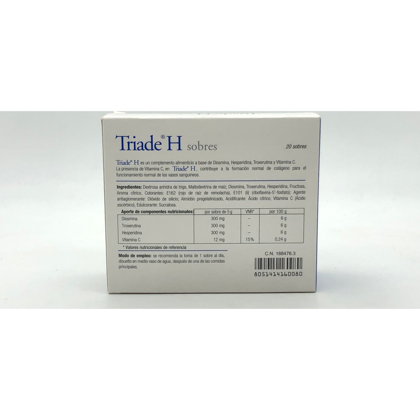 Omikron Triade H 20 Sobres