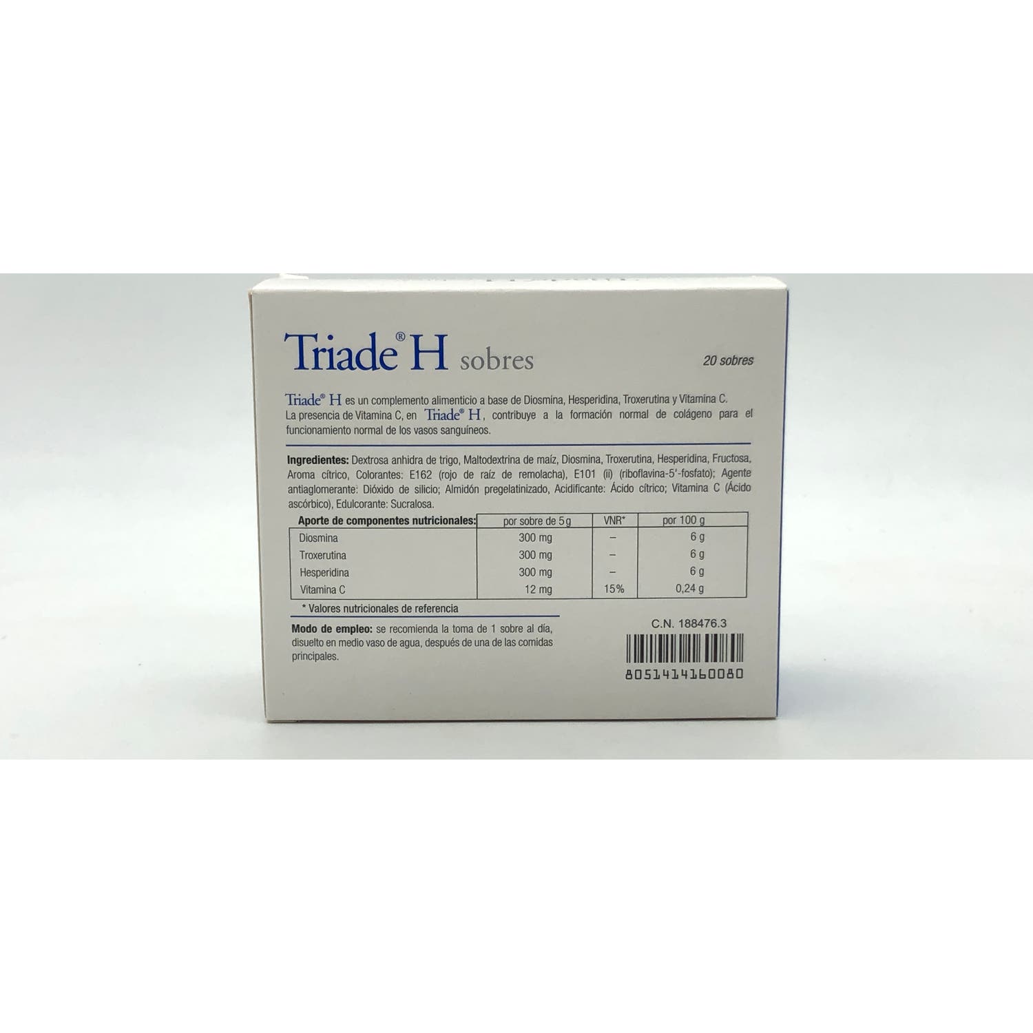 Omikron Triade H 20 Sobres