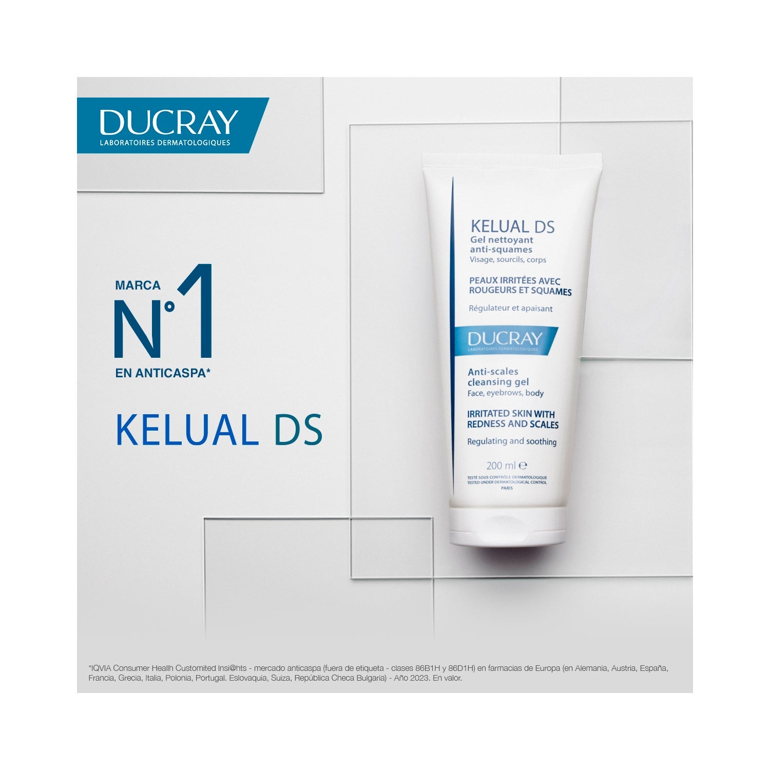 Ducray Kelual DS Gel Limpiador Antiescamas 200ml