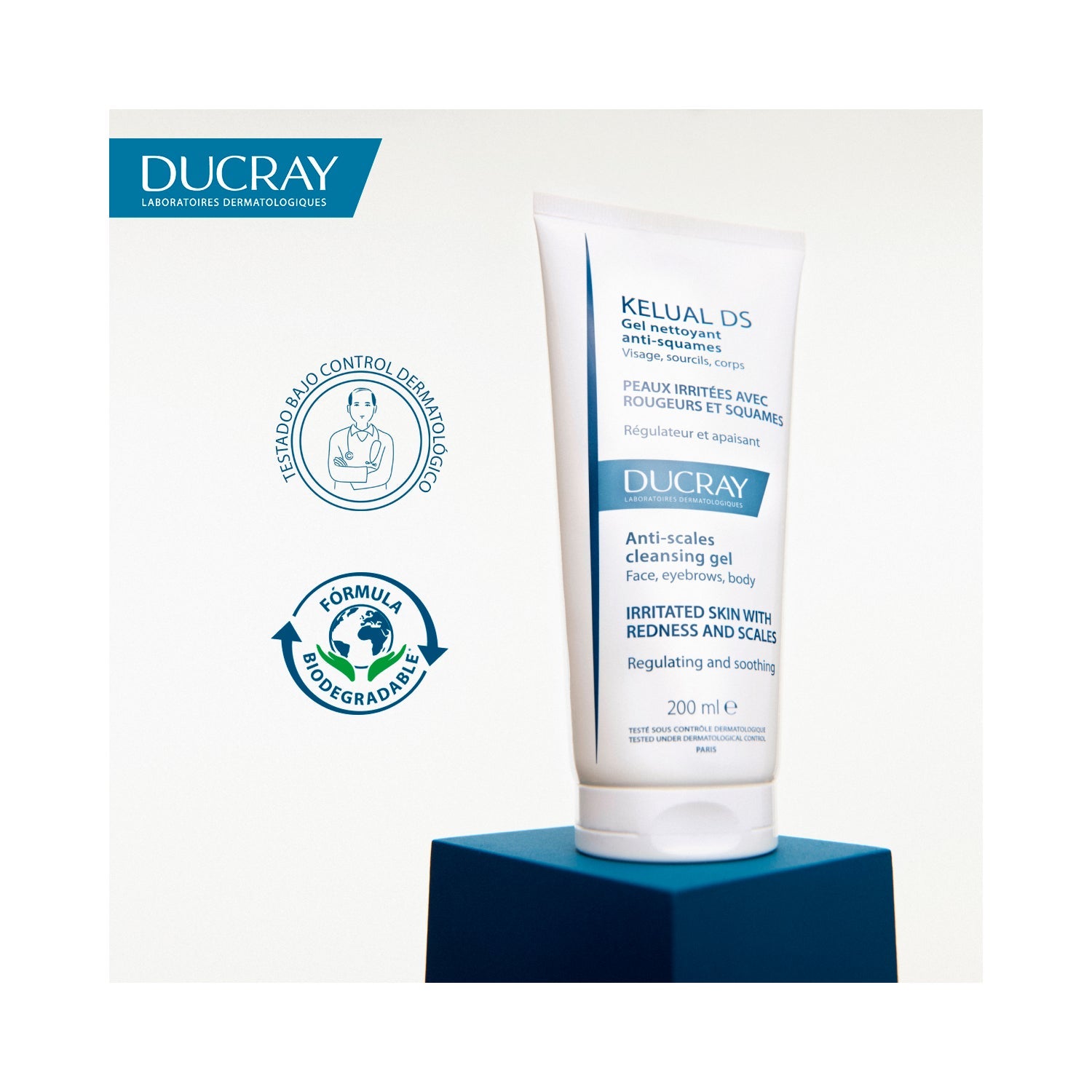 Ducray Kelual DS Gel Limpiador Antiescamas 200ml