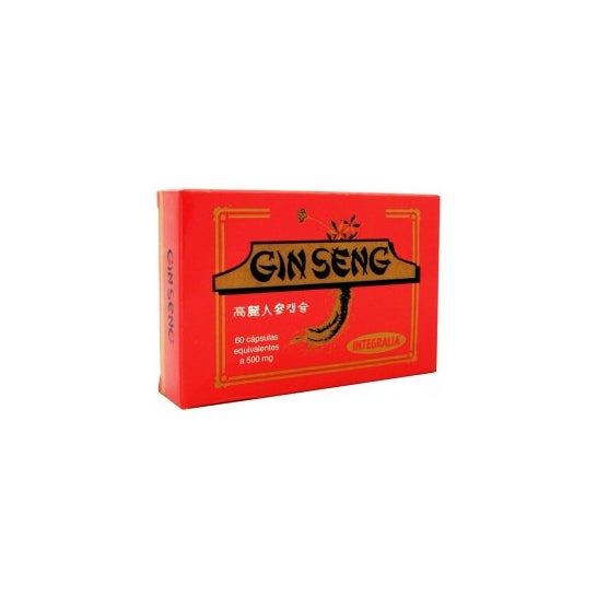 Ginseng Coreano de 60 cápsulas Integralia