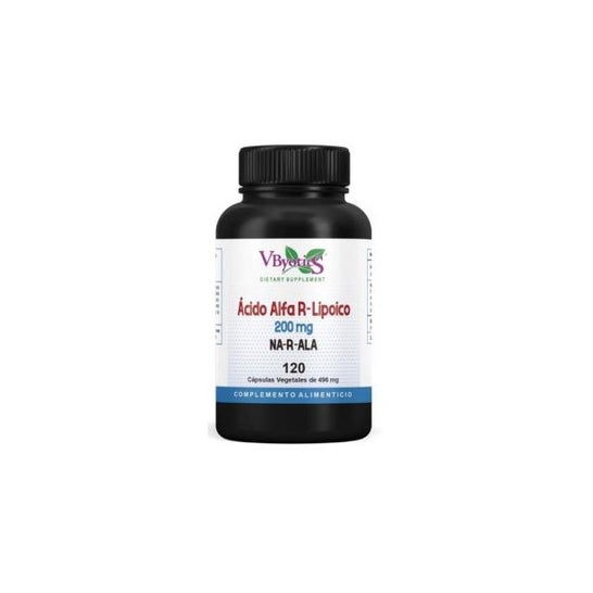 Vbyotics Ácido Alfa R-Lipoico 120 caps