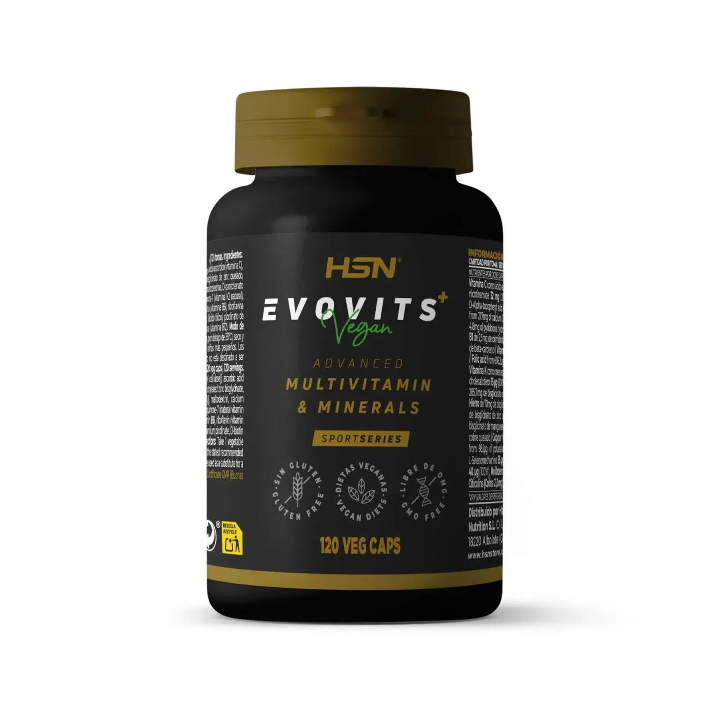 HSN Evovits Plus+ Multivitamínico 120vcaps