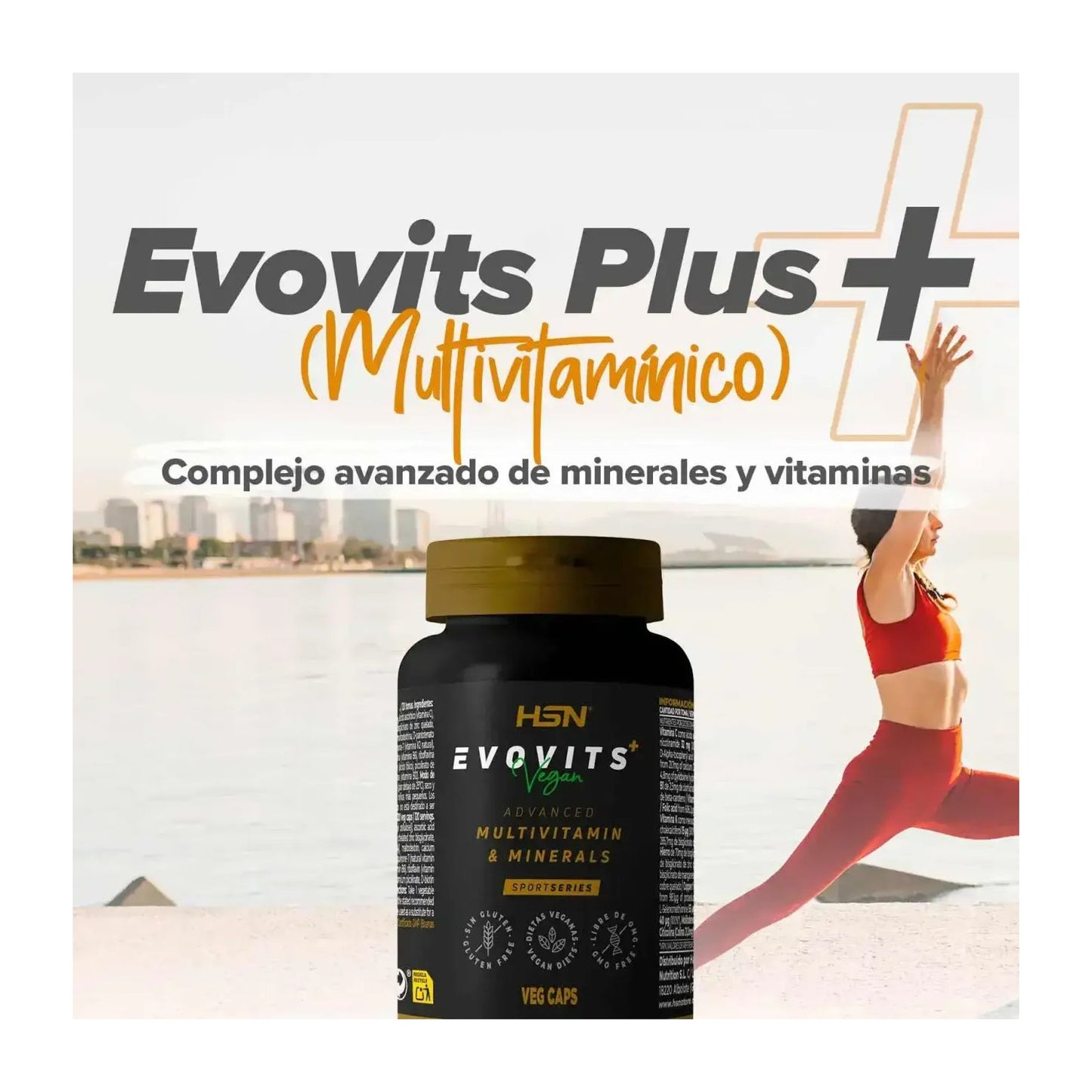HSN Evovits Plus+ Multivitamínico 120vcaps
