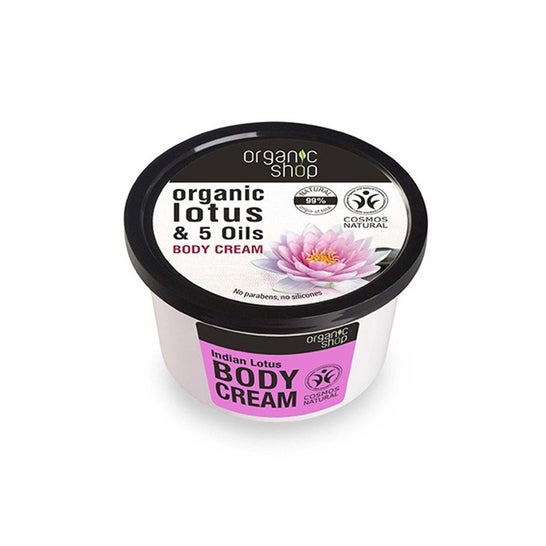Organic Shop Crema Corporal Loto Indio 250 ml