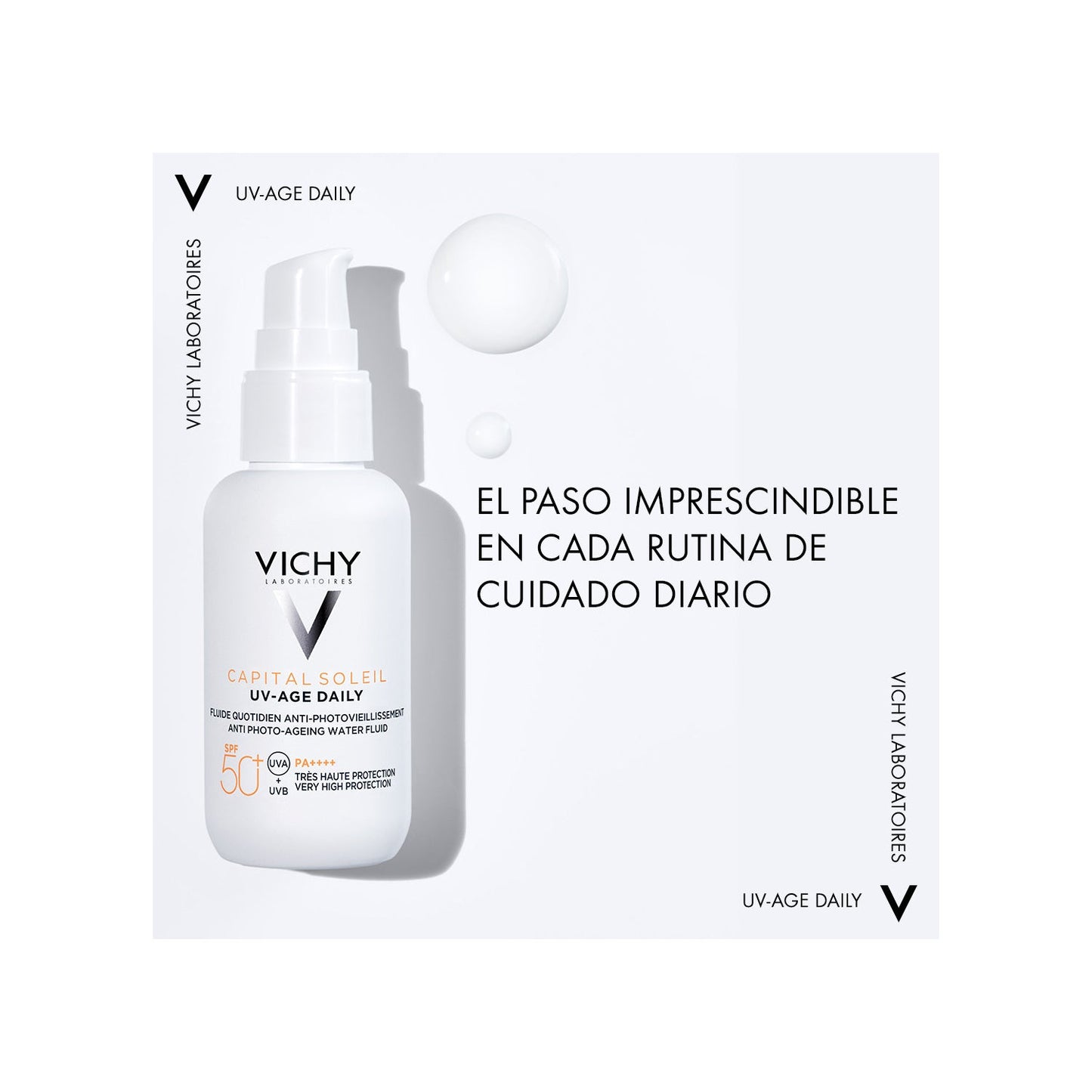 Vichy Capital Soleil UV-Age Daily Water Fluid SPF50+ 40ml
