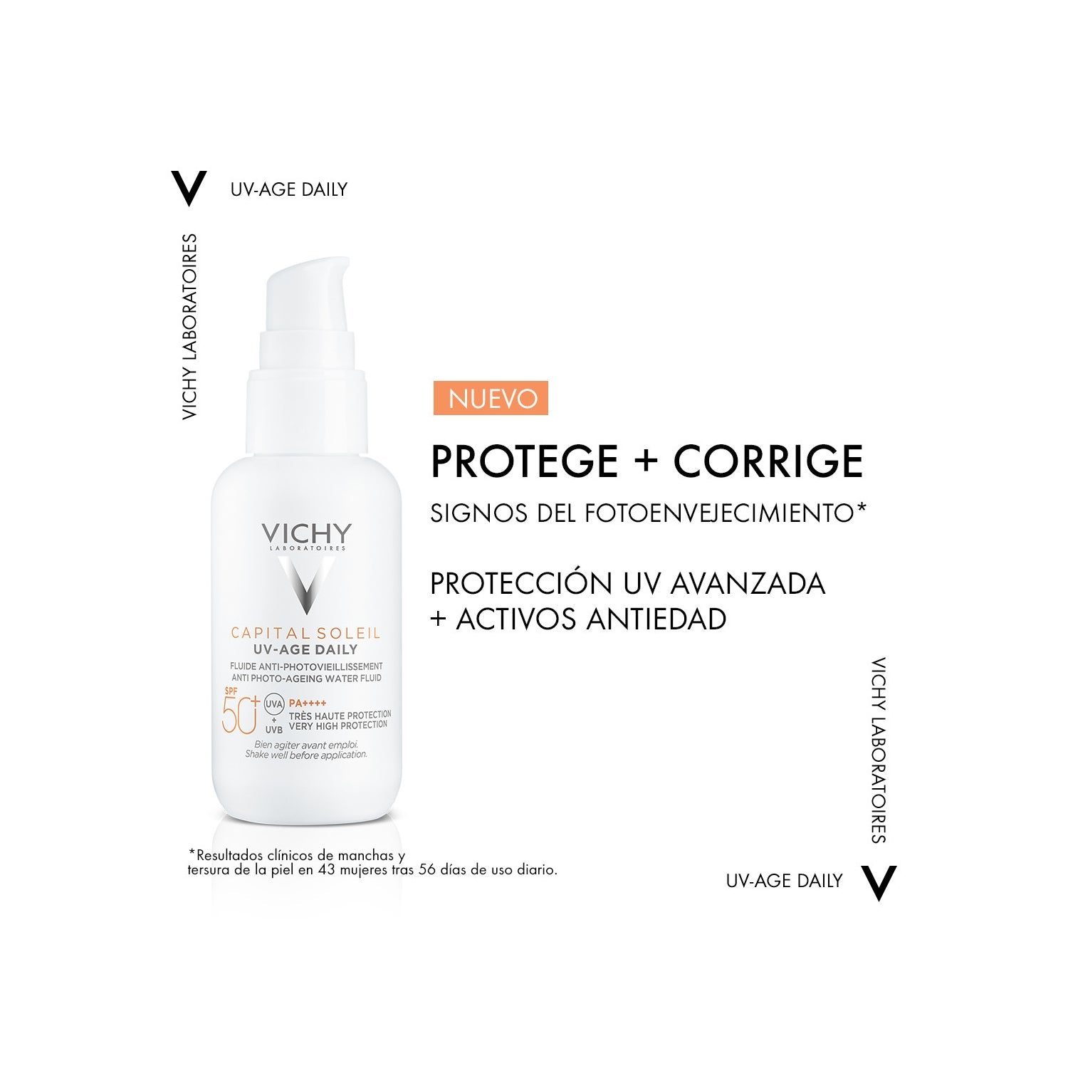 Vichy Capital Soleil UV-Age Daily Water Fluid SPF50+ 40ml