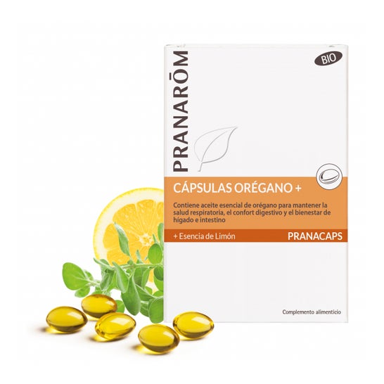 Pranarôm Cápsulas Orégano+ BIO 30caps