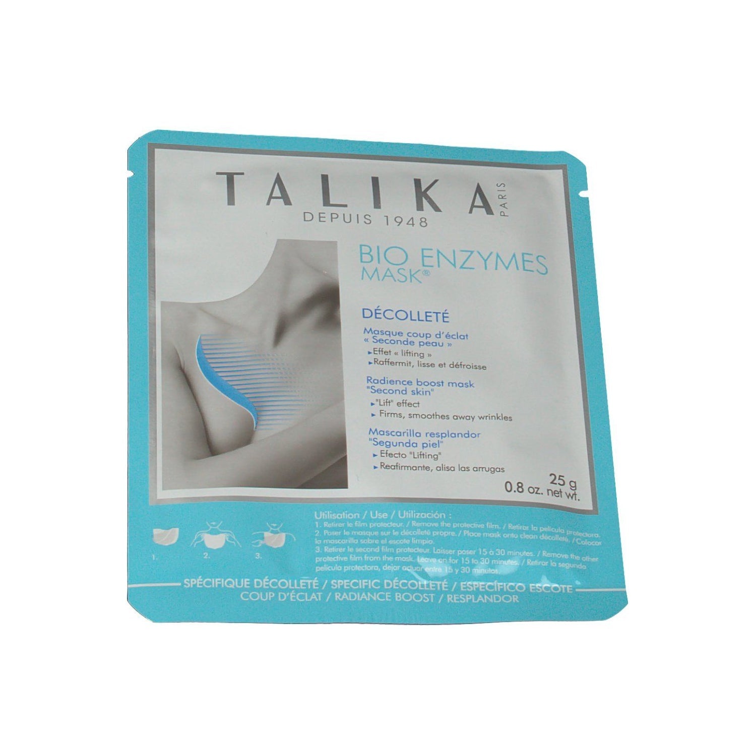 Talika Bioenzymes Mascara Resplandor De Escote Seguda Piel