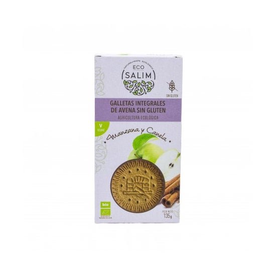 Eco-Salim galletas de Avena Manzana Canela 135 g