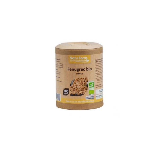 Nat&Form Eco Fenugreek Bio Geveg200