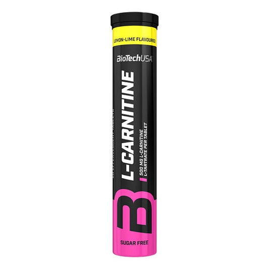 Biotech USA L Carnitina Efervescente Lima Limón 500mg 20comp