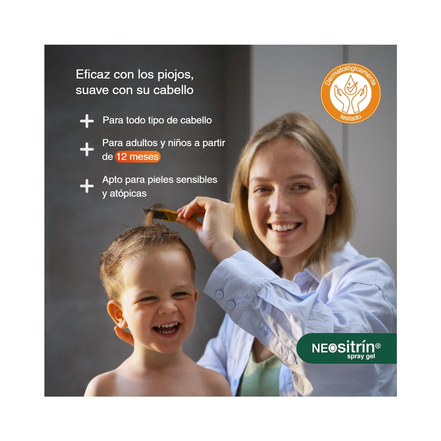 Neositrín Spray Gel Antipiojos 100ml