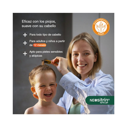 Neositrín Spray Gel Antipiojos 100ml