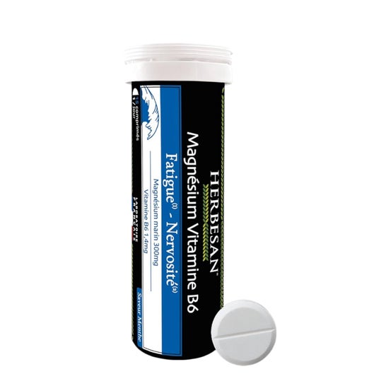 Herbesan Magnesio Marino Vitamina B6 1.4mg 15comp