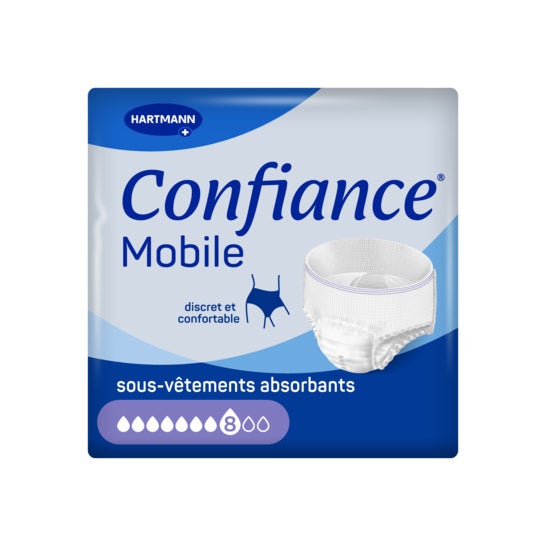 Confiance Mobile Slip Absorbente 8 T-M 14uds