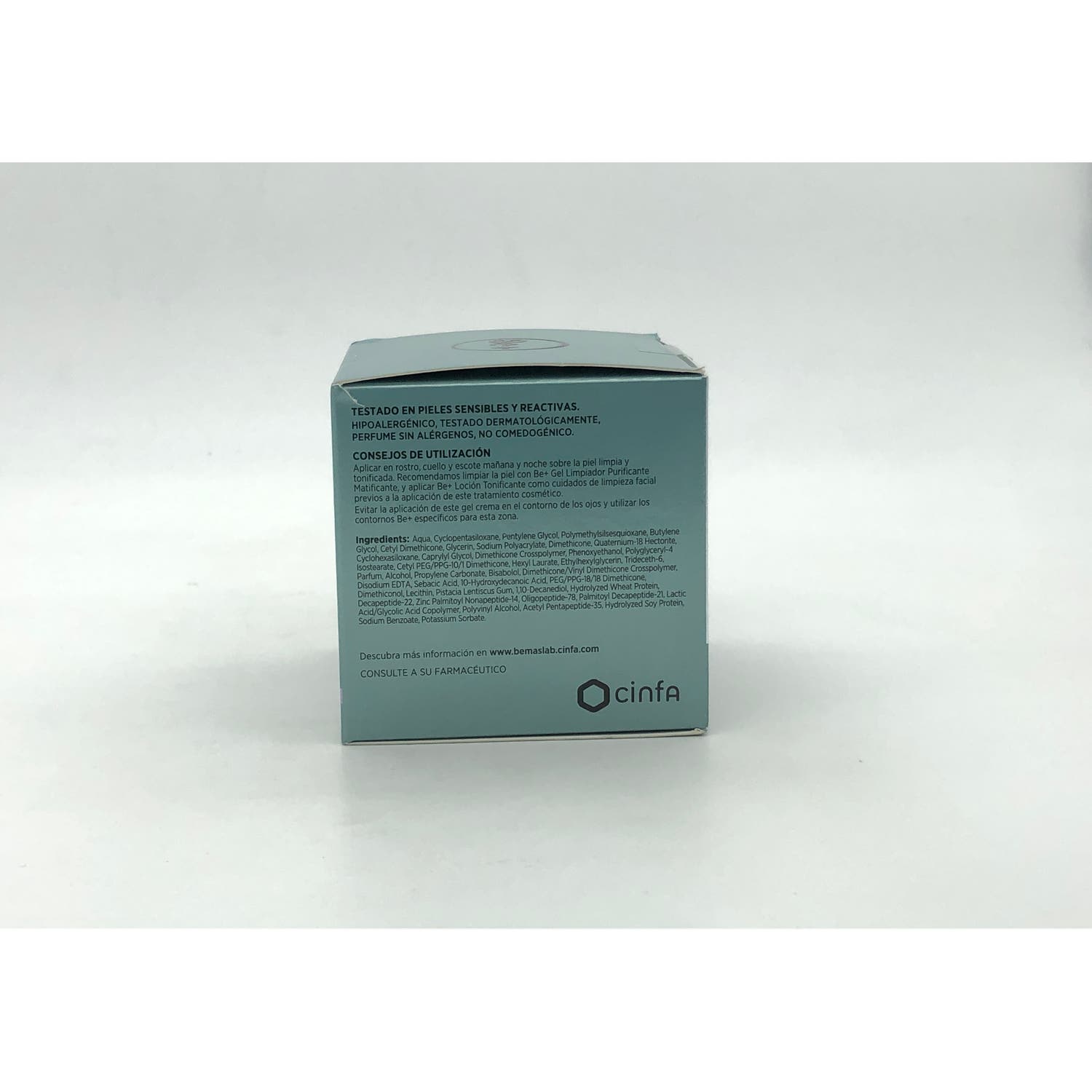 Be+ Cuidado Piel Grasa Adulta Gel Crema Antiarrugas 50ml