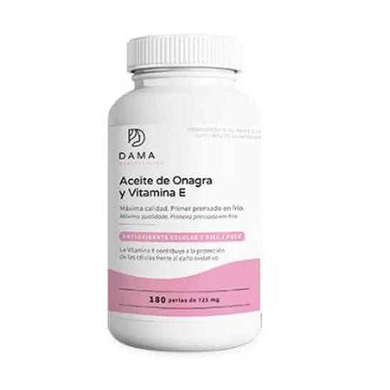 Dama Aceite de Onagra y Vitamina E 180 perlas