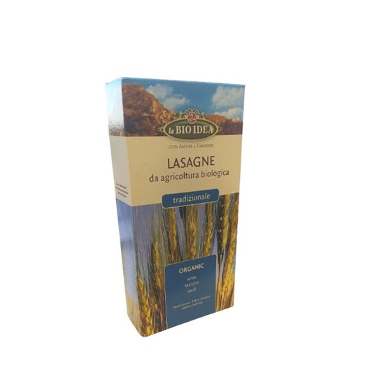 Bio Idea Lasaña Trigo Blanco Placa 250g
