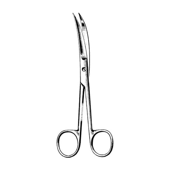 Corysan Tijera Curva Inoxidable 14cm 1ud