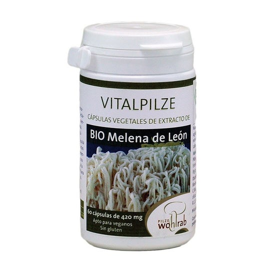 Pilze Wolhrab Melena Leon Bio 420 mg 60 caps