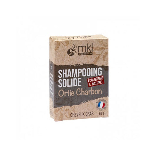 Mkl Champú Sólido Ortigas Maceradas y Carbón 65g