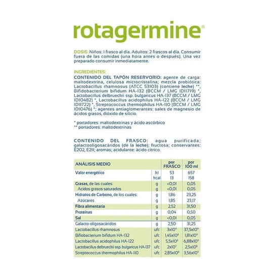 Rotagermine 10 frascos