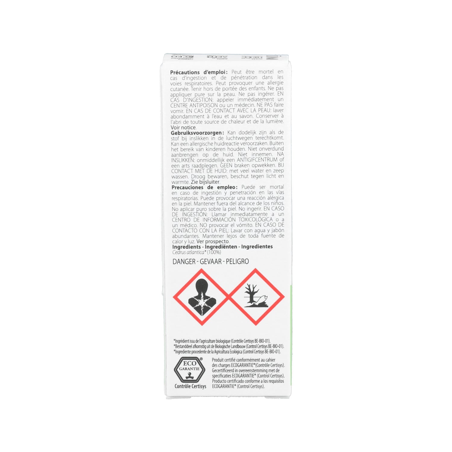 Pranarôm Aceite Esencial de Cedro del Atlas BIO 10ml