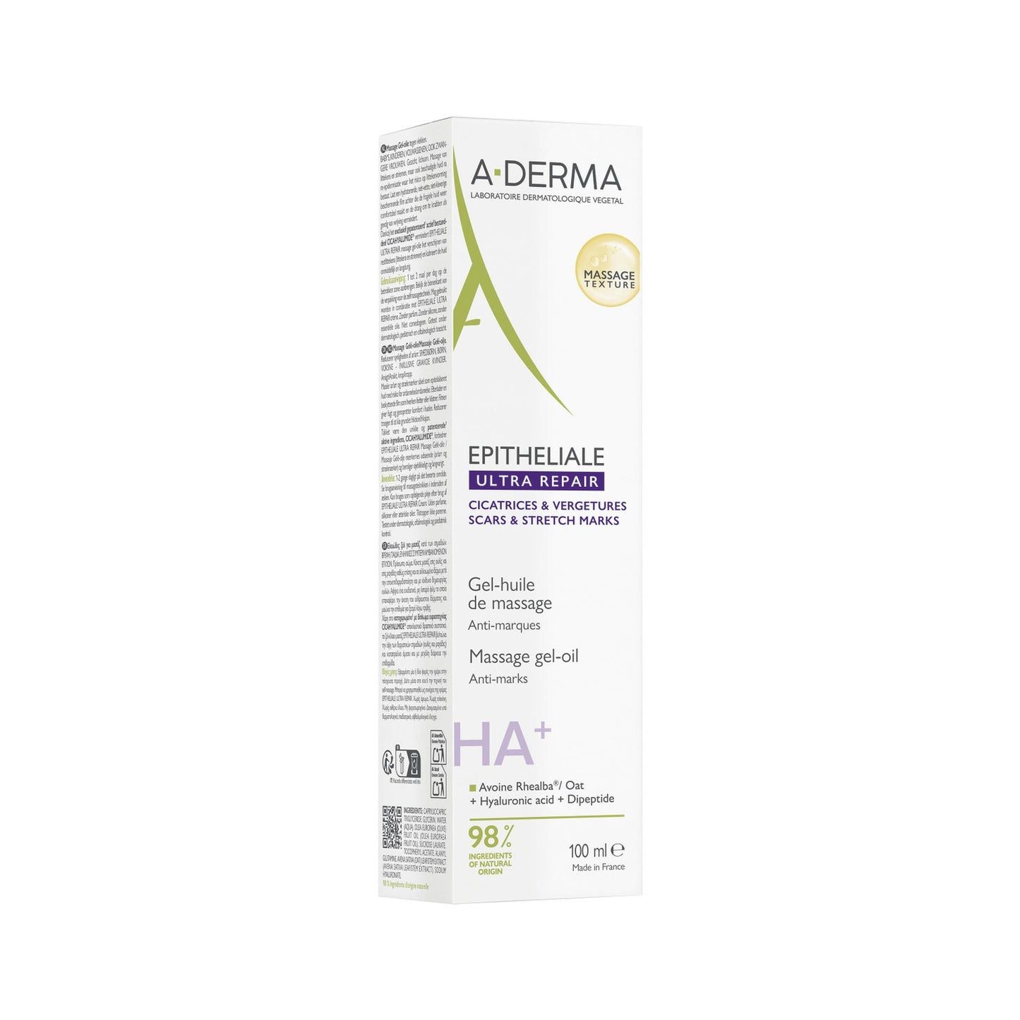 A-Derma Epitheliale A.H Gel-Aceite de Masaje 100ml