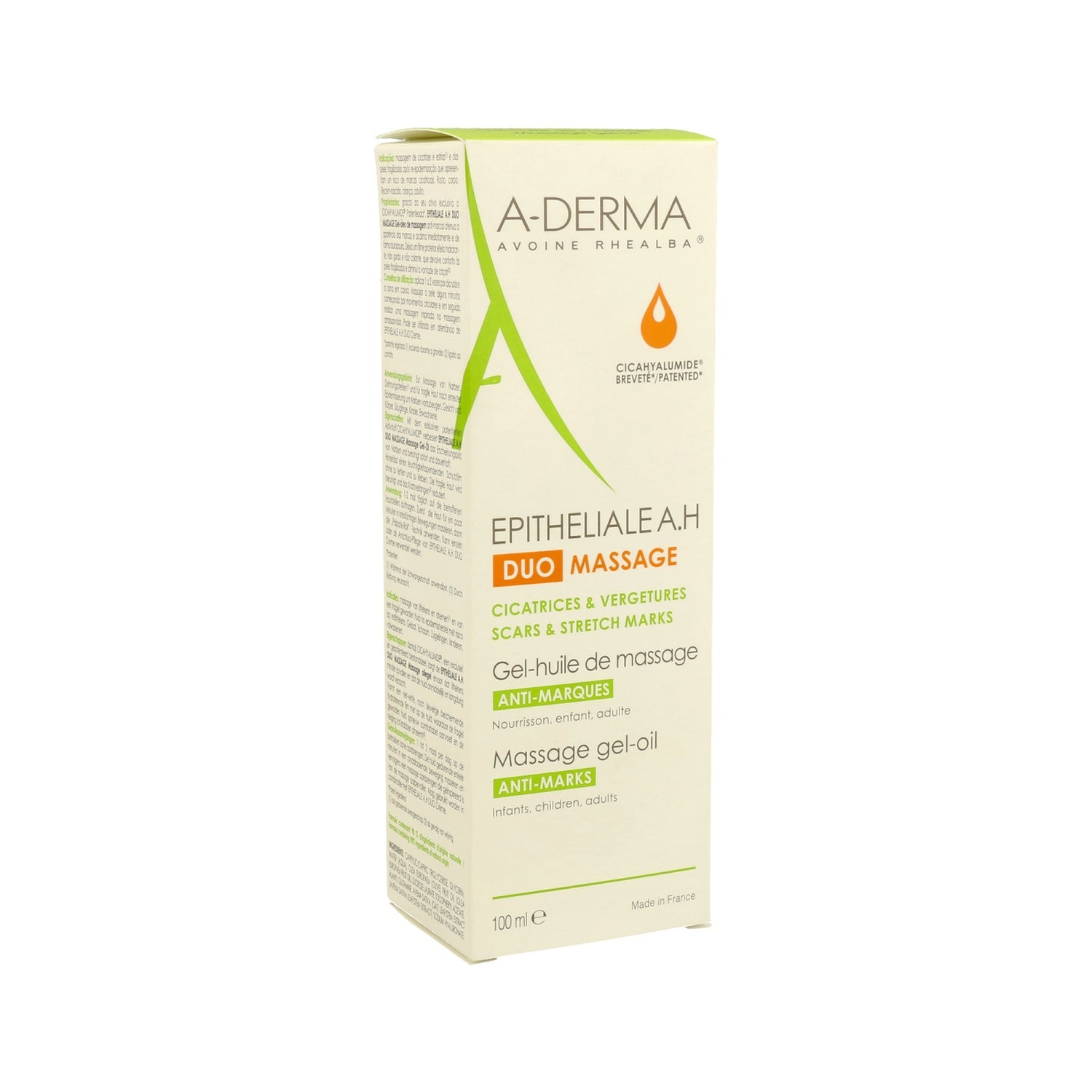 A-Derma Epitheliale A.H Gel-Aceite de Masaje 100ml
