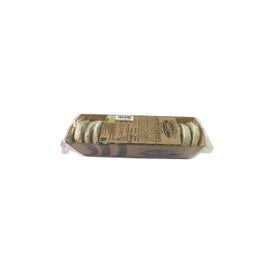 Belsi Biscuits Anneaux Enrobés de Chocolat Blanc Bio 250g