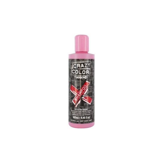 Crazy Color Vibrant Color Shampoo Red Rojo 250 ml