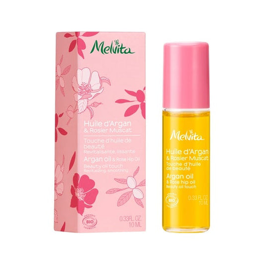 Melvita Aceite Argán Rosa Mosqueta Roll-On 10ml