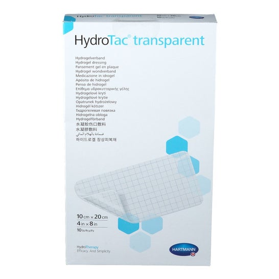 Hydrotac Transparente Pans Adhesivo 10x20 cm 10 uds