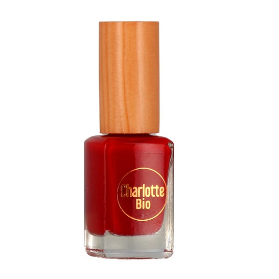 Charlotte Bio Esmalte de Uñas Bio-Sourced Rojo Perfecto 10 ml