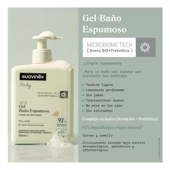 Suavinex Gel-Champú Espumoso Pediátrico 750ml