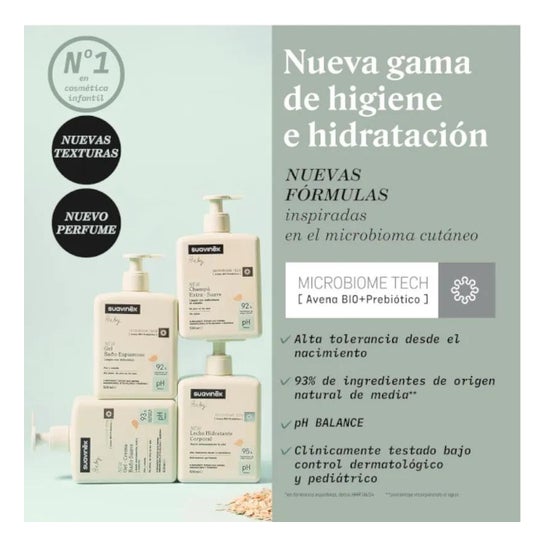 Suavinex Gel-Champú Espumoso Pediátrico 750ml