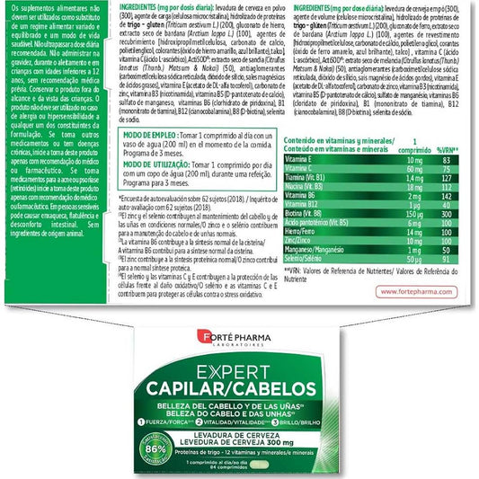 Forté Pharma Expert Capilar 84comp