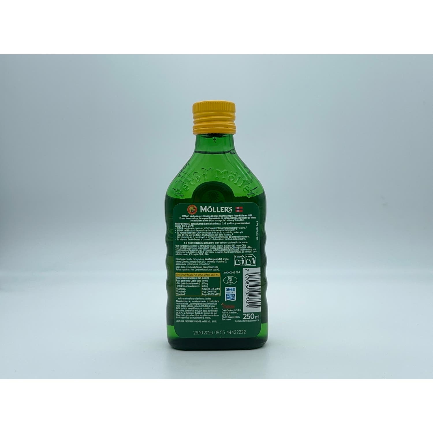 Möller's Omega-3 Sabor a Limón 250ml