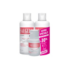 Saugella Set Poligyn 2x500ml + Viaje 100ml