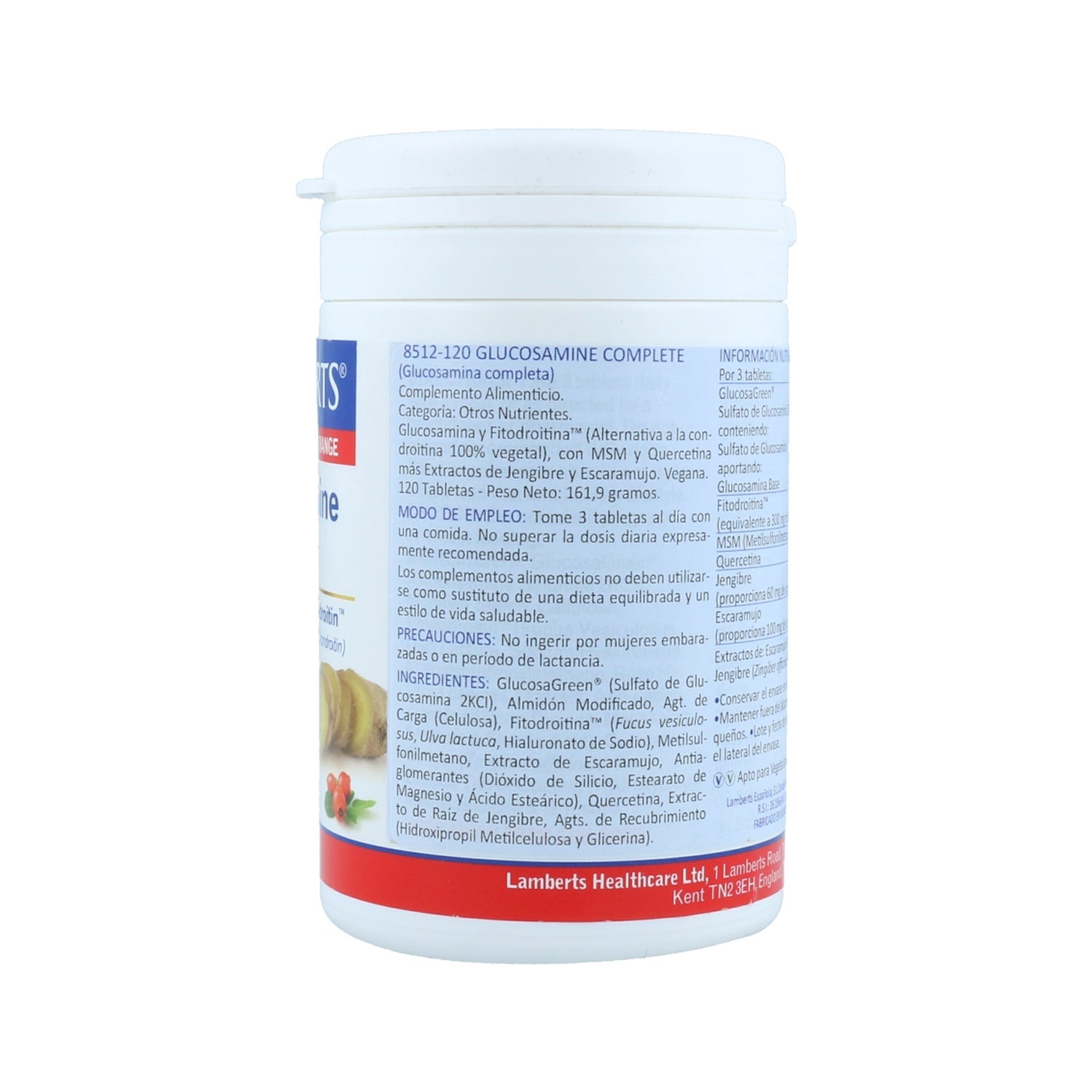 Lamberts Glucosamina Completa 120comp