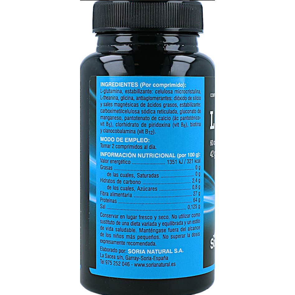 Soria Natural Mgdose L Theanina 700mg 60comp