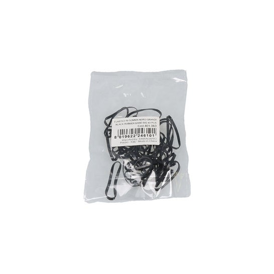 Xanitalia Pro Rubber Band Big Black Grande Negro 40 uds