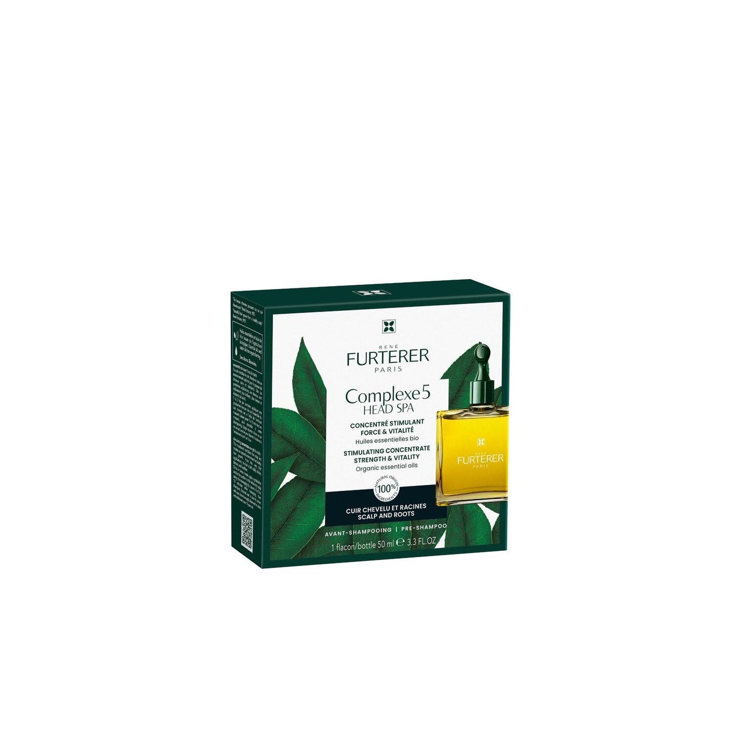 René Furterer Head Spa Complexe 5 Concentrado Vegetal Estimulante Fuerza y Vitalidad 50ml